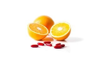 orange et vitamine c photo