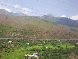 Le Pakistan est un beau pays de vallées verdoyantes, de hautes montagnes et de longs fleuves. la beauté naturelle du pakistan est fascinante. photo