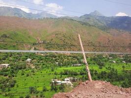 Le Pakistan est un beau pays de vallées verdoyantes, de hautes montagnes et de longs fleuves. la beauté naturelle du pakistan est fascinante. photo