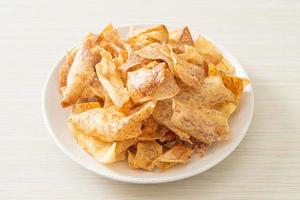 chips de taro croustillantes - collation photo