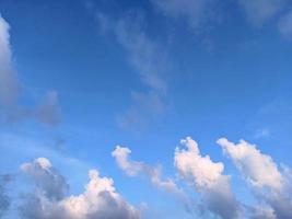 très beau ciel et nuages photo