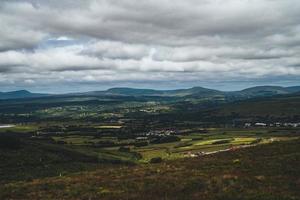 les montagnes noires au pays de galles photo