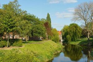 Vreden à la rivière Berkel en Allemagne photo