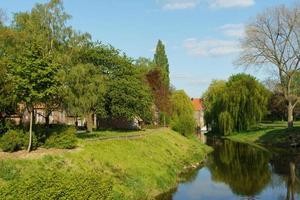 Vreden à la rivière Berkel en Allemagne photo