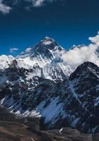 sommet de la montagne Everest ou Chomolungma