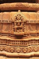 sculpture décorative des temples jain, jaisalmer, inde