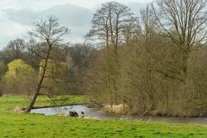 la rivière aa près de borken en allemagne photo