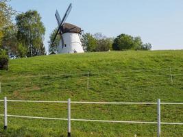 randonnée près de reken dans le muensterland allemand photo