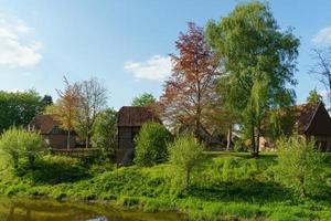 Vreden à la rivière Berkel en Allemagne photo