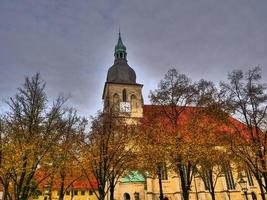 la ville de nottuln dans le baumberge allemand photo