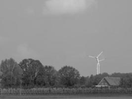 l'heure d'été dans le muensterland allemand photo