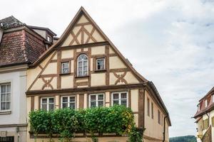Rothenburg, Allemagne, 2014. vieille maison à Rothenburg photo