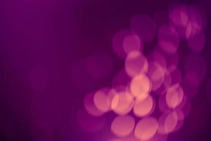 Noël festif violet foncé beau fond abstrait avec des lumières bokeh. texture de vacances avec espace de copie. peut être utilisé comme fond d'écran, remplissage pour un site Web, défocalisé photo