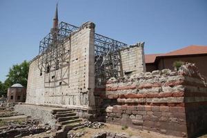 temple d'auguste et de rome à ankara, turkiye photo