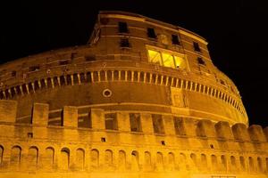 château sant'angelo, rome, italie photo