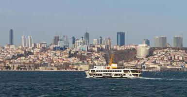 détroit du bosphore, istanbul, turquie photo