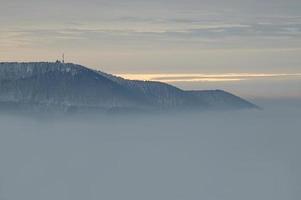 voir le paysage de montagne photo