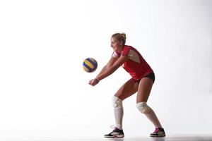 portrait de joueur de volley-ball photo