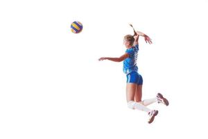 portrait de joueur de volley-ball photo