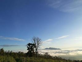 photos de nature avec ciel bleu et nuages