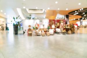 flou abstrait et centre commercial de luxe défocalisé et magasin de détail pour le fond photo