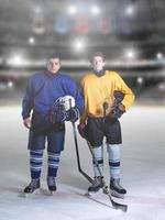 joueurs de hockey sur glace photo