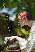 cure thermale dans un complexe tropical photo