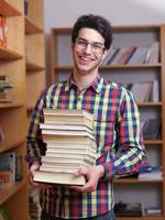 portrait d'étudiant masculin photo