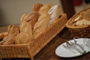 vue de la nourriture sous forme de buffet photo