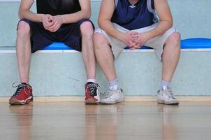 vue du match de basket photo