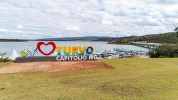 capitolio, mg, brésil, mai 2019 - j'aime le signe turvo photo