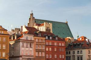 place du château à varsovie, pologne photo