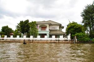 maison thaïlandaise en bois photo