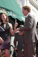 los angeles, 24 mars - molly shannon, va ferrell à la cérémonie des étoiles will farrell hollywood walk of fame au hollywood boulevard le 24 mars 2015 à los angeles, ca photo