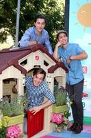 los angeles, sept 24 - david henrie, brandon hall, lorenzo james henrie au 5e événement annuel de sensibilisation à la sécurité sur le tapis rouge aux studios photo sony le 24 septembre 2016 à culver city, ca