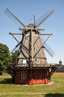 moulin à vent aux pays bas photo