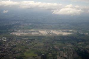 aéroport de munche allemagne vue aérienne photo