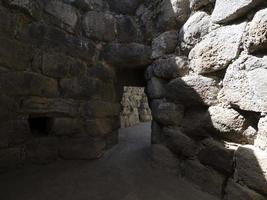 santu antine âge de pierre nuragique sardaigne nuraghe photo