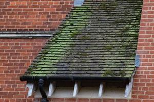 cambridge street vieilles maisons en briques rouges photo