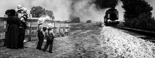 Lancaster, États-Unis - 25 juin 2016 - Amish en Pennsylvanie photo