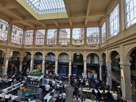 Gênes, Italie - 18 mai 2019 - le nouveau marché mog est ouvert au public photo