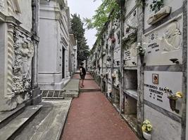 monterosso al mare, italie - 8 juin 2019 - village pittoresque de cinque terre italie vieux cimetière photo