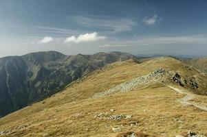 voir le paysage de montagne photo