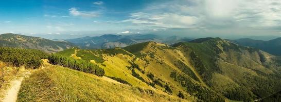 beau paysage de montagne photo