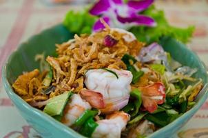 salade de crevettes à la thaïlandaise