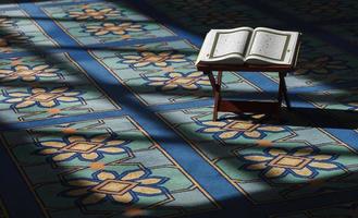 Coran dans la mosquée photo