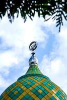 le dôme ou le minaret de la grande mosquée photo