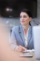 portrait d'une femme d'affaires prospère photo