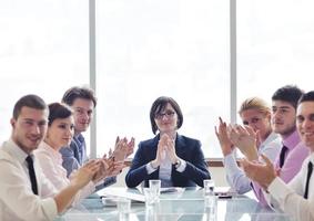 gens d'affaires à la réunion photo