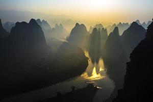 lever du soleil de lijiang